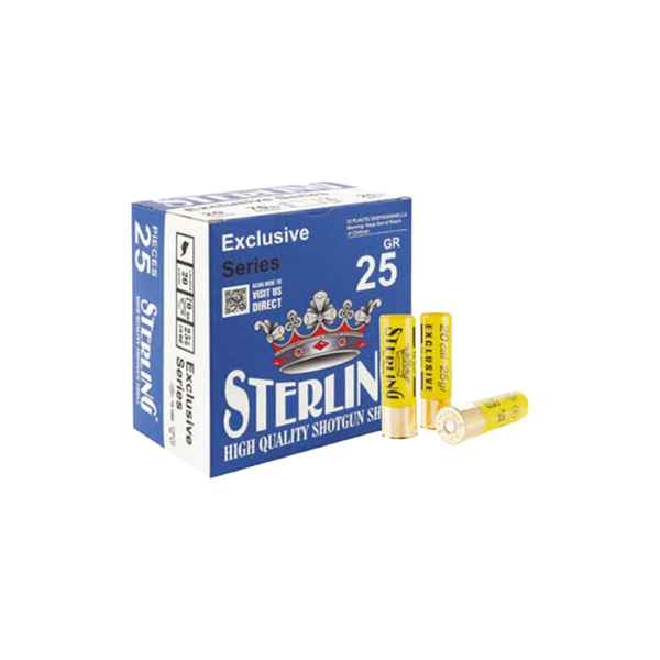 STERLİNG 20 CAL 25 GR KOLİ BAZLI AV FİŞEKLERİ